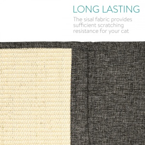 Protectie impotriva zgarieturilor pentru Pisici, 60x45 cm, Sisal, Multicolor, 48412.19.02 - Img 9