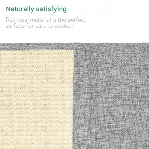Protectie impotriva zgarieturilor pentru Pisici, 60x45 cm, Sisal, Multicolor, 45105.25.02 - Img 4