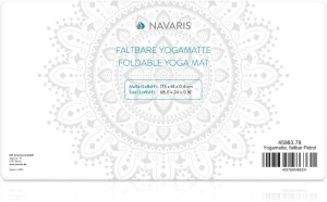 Saltea de yoga pliabila Navaris, 173 x 61 cm, 45983.78 - Img 2