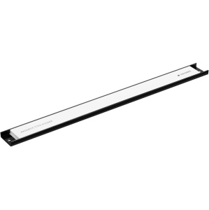 Bara magnetica pentru unelte, Navaris, 60 x 5 cm, capacitate de incarcare 15 kg, accesorii pentru montaj, Alb/Negru