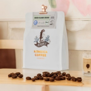 Cafea boabe Nordica Coffee, BIO, GREEN ISLAND CREMA, 80% Arabica, 20% Robusta - Img 4