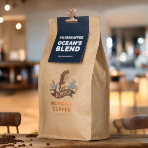 Cafea macinata Nordica Coffee OCEANS BLEND, 80% Arabica, 20% Robusta - Img 3