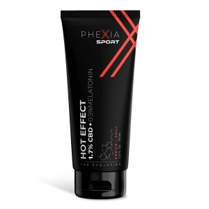 Crema Help, Phexia, pentru dureri musculare, cu CBD, Melatonina si ardei iute, 75 ml