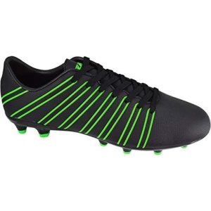 Ghete Fotbal Vizari Madero, cu Crampoane, Usoare, Confort Ridicat, Marime 40, Negru/Verde