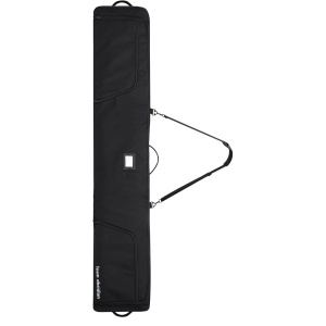 Husa de transport pentru schiuri TeamObsidian, 190 cm, Impermeabil, cu roti, poliester Oxford 600D, Negru