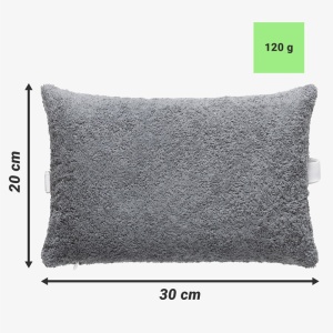 Perna pentru sezlong Jemidi, 30 x 20 cm, Gri, Poliester / Bumbac, 55157.73 - Img 5