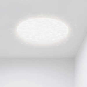 Plafoniera Starry Sky, Lumare, 24 W, 2000 lm, Diametru 315 mm, Rotund, 2700 K Alb cald, cu efect de sclipici - Img 3