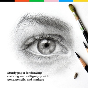 Set 2 caiete pentru schite Art-n-Fly, 2 x 100 coli, A5, 100g/m2, 5,5x8,5", Cu spirala, Hartie alba, 14 x 22 cm - Img 5