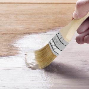 Set 25 de pensule Kurtzy, 38.1 mm, pensule profesionale pentru vopsit si lacuit, maner din lemn, Maro - Img 3