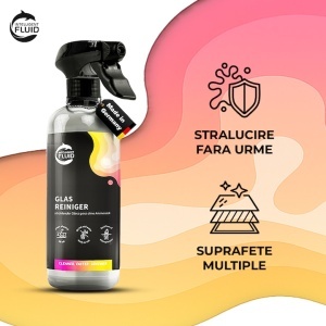 Solutie Premium Curatare Geamuri si Sticla, Intelligent Fluid, 500 ml - Img 3