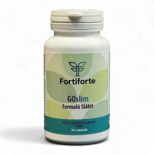 Supliment alimentar pentru slabit GOslim Formula Slabit, Fortiforte, 30 capsule