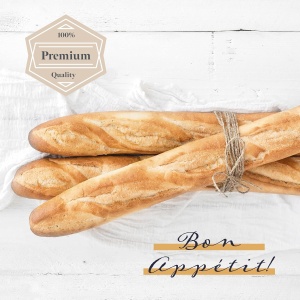 Tava de copt pentru baghete Gourmeo, pentru 3 baghete, antiaderenta, otel, 38.5 x 28.5 x 3.5 cm, Argintiu - Img 4