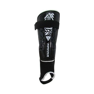 Aparatori Tibie Fotbal Vizari Malaga, cu protectie glezna, curele reglabile, protectie PP + EVA, marimea L, Negru