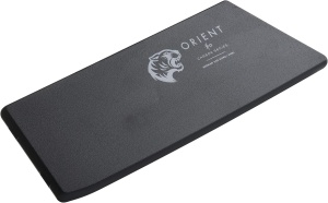 Cutit Nakiri de bucatarie, Orient, Carbon Series, din otel inoxidabil german X50 Ultra+, negru - Img 2