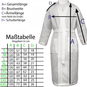 Halat de baie Waffle Pique unisex Homelevel, M, Gri, Bumbac organic, 54916.73.2 - Img 3