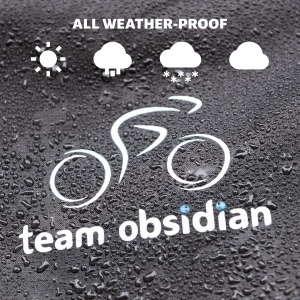 Husa impermeabila de bicicleta TeamObsidian, pentru 3 biciclete, XXL, material rezistent Oxford 600D, protectie UV, Negru - Img 5
