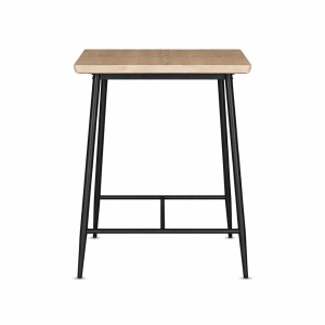 Masa Kiwari® Aven, MDF si metal, 115x65x108 cm, modern, Negru/Stejar - Img 6