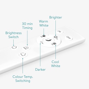 Plafoniera LED Navaris, 22W, cu telecomanda, temperatura si intensitate reglabile, diametru 40 cm, Verde - Img 8