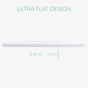 Plafoniera LED Navaris, 22W, dimabila 3 trepte, alb, 42x42cm - Img 7
