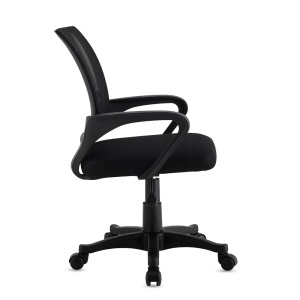 Scaun Birou Kiwari® Taro, Spatar din Mesh si Sezut Confortabil, Reglabil pe Inaltime, Baza Nylon, Ergonomic, Capacitate 120 kg, Negru - Img 7