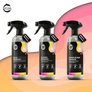 Set 3 x Solutie Premium Curatare Intelligent Fluid – Geamuri & Sticla 500 ml, Gresie & Faianta 500 ml, Multi-Cleaner Suprafete 500 ml - Img 2