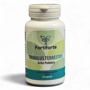 Supliment alimentar TRIBULUS TERRESTRIS Xcite Potency, Fortiforte, 60 capsule