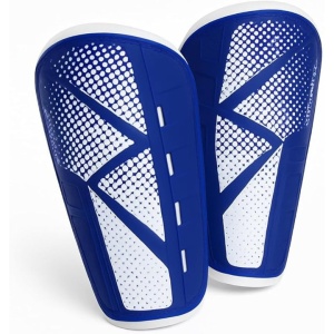 Aparatori pentru Tibie Fotbal Vizari Vector, fara manseta, protectie PP, marimea L, Albastru
