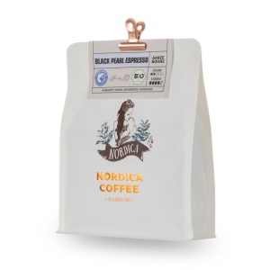 Cafea boabe Nordica Coffee, BIO, BLACK PEARL ESPRESSO, 250g