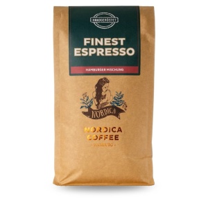 Cafea boabe Nordica Coffee HM FINEST ESPRESSO, 50% Arabica, 50% Robusta