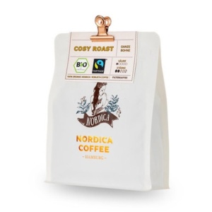 Cafea macinata Nordica Coffee, BIO, Fair Trade COSY ROAST, 250 g