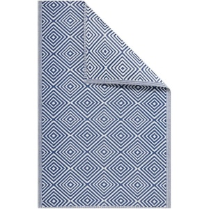 Covor pentru exterior JEMIDI, 120x180cm, polipropilena, rezistent la intemperii, usor de curatat, pentru balcon/terasa, Albastru