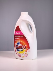 Detergent de rufe lichid Gama, Floral, concentrat, 3in1, 5 l, 100 spalari