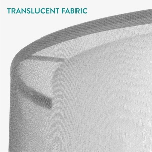 Plafoniera de tavan cu LED, Navaris, design cu 2 straturi, temperatura de culoare reglabila, cu telecomanda, Clasa F, 40 cm - Img 3