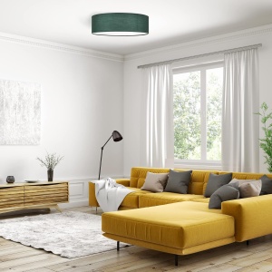 Plafoniera LED Navaris, 22W, cu telecomanda, temperatura si intensitate reglabile, diametru 40 cm, Verde - Img 3