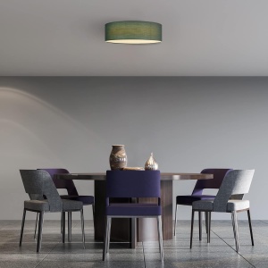 Plafoniera LED Navaris, 22W, cu telecomanda, temperatura si intensitate reglabile, diametru 40 cm, Verde - Img 5