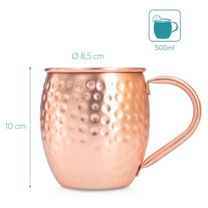 Set 4 Cani Moscow Mule Navaris, 500ml, cupru, 46859.01 - Img 4