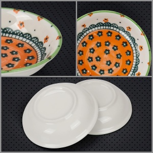 Set 8 boluri pentru sos Belle Vous, din portelan, 10 x 2.4 cm, 70 ml, Multicolor - Img 4