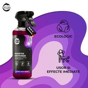 Solutie Premium pentru Indepartare Insecte si Murdarie Organica, Intelligent Fluid, 500 ml - Img 4
