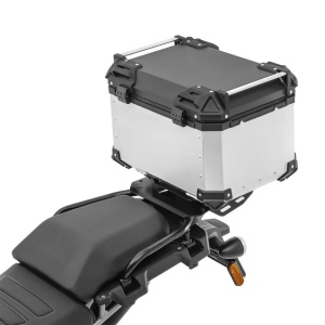 Topcase moto posterior universal de 55 litri, Swordfish, pentru o casca, Maverick L, Baza Montaj Inclusa - Img 3