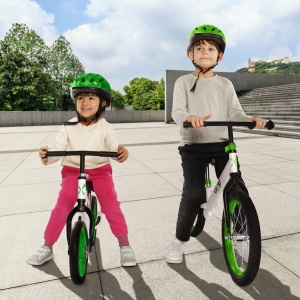 Bicicleta fara pedale Bixe, 16 inch, aluminiu, anvelope pneumatice, verde, 5-9 ani - Img 3