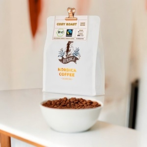 Cafea boabe Nordica Coffee, BIO, Fair Trade COSY ROAST, 250 g - Img 3