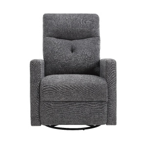 Fotoliu recliner electric, 76 x 90 x 104 cm, gri inchis