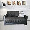 Husa de canapea reversibila Sherpa Jemidi, 191 x 224 cm, Gri, Poliester, 55062.01 - Img 2