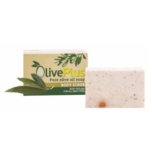 Set 10 sapunuri OlivePlus cu ulei de masline, Aroma de vanilie, Trandafir, Iasomie, Lavanda, Body scrub, Natural, Musetel, Portocala, Tea tree, Aloe vera, 10 x 100g - Img 8