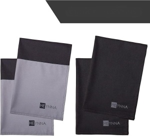 Set 4 prosoape de bucatarie, elegante pentru ceai, Bumbac, 50x70 cm - Img 2