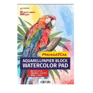 Bloc de desen Tritart, A5, 35 Foi, 300g/m2, Alb