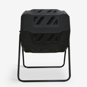 Compostiera rotativa Abacus, 160 L, cu 2 compartimente, pentru gradina - Img 3