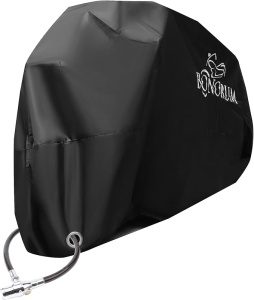 Husa de motocicleta, BONORUM, 190T rezistenta la rupere pentru exterior, 2 gauri de blocare, protectie perfecta impotriva ploii, zapezii, soarelui sau prafului, (XXXL)