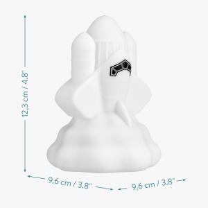 Lampa veghe copii Navaris, model nava spatiala, cu telecomanda - Img 5