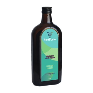 Otet balsamic KOMBUCHA 9 MUSHROOMS PREMIUM VINEGAR, Fortiforte, 500ml